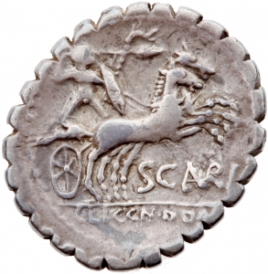 Römische Republik: M. Aurelius Scaurus und L. Licinius und Cn. Domitius